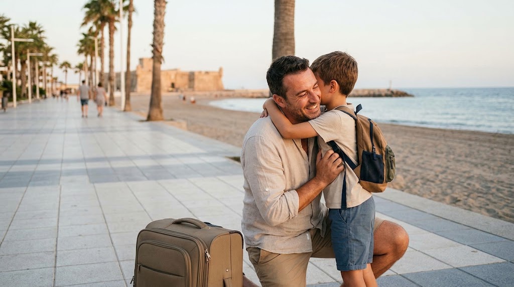 Vacaciones padre no custodio en Roquetas: Guía legal